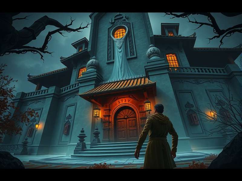 Vastu Dreadful Place character facing supernatural entity